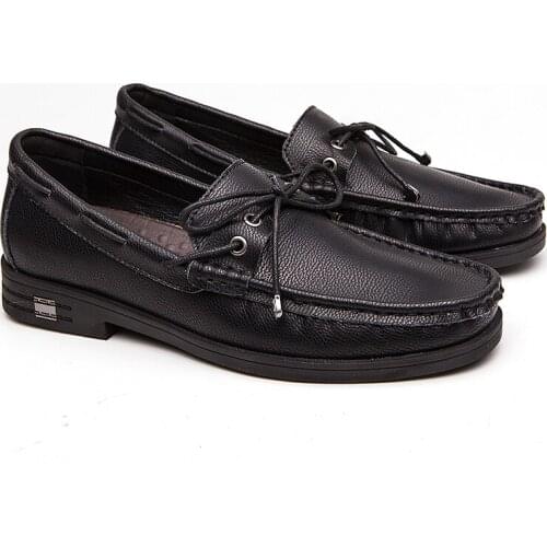 Tide leather comfortable classic mens light mens shoes fashion casual spring men breathable trend business