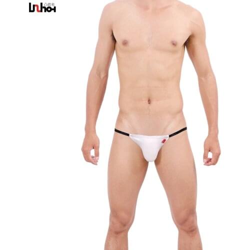 UzHot personality low cotton U convex capsular bag fine mens briefs sexy mens underwear DAN13005A