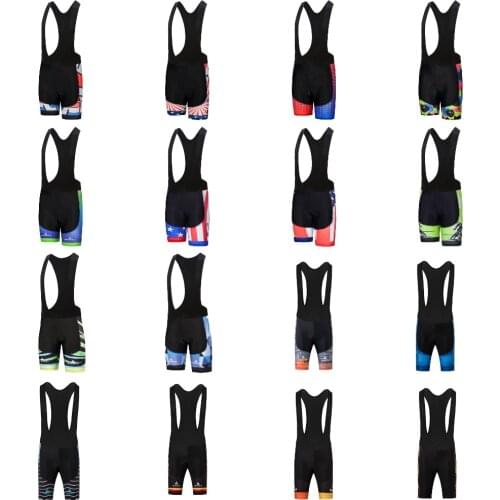 17 Colors MILOTO NEW Cycling Bib Shorts Summer Coolmax 5D Gel Pad Shorts Bike Tights MTB pants Moisture Wicking Bicycle Wear ODM