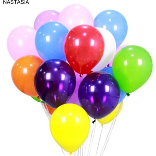 100pcs Pearl 10 inch 2.2 grams of thickened balloon, marriage room layout wedding birthday party balloon decoration