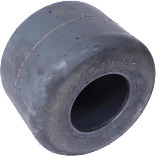 High quality vacuum tyre Go Kart rear Tire 11x7.10-5 tubeless tire for Go Kart Knobby Scooter ATV Tire