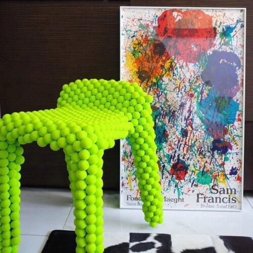 10Pcs/Set 4CM Solid Sponge Balls Klein Blue DIY Chair Cover Decor Props Wedding Party Creative Handicrafts Home Aquarium Decor