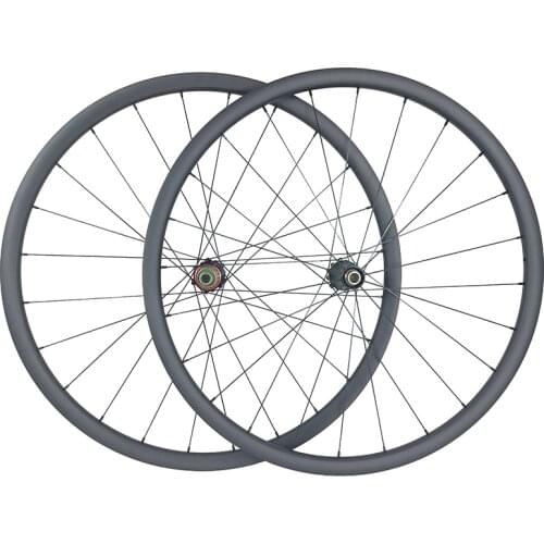 1120g 29er MTB XC 30mm asymmetric carbon wheels 22mm deep 100X15 142X12 straight pull wheelset UD matte glossy 24H 28H 11s 12s