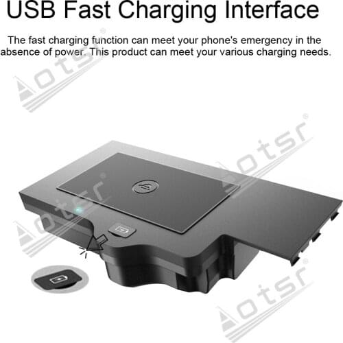 QI car infrared fast wireless charger For BMW X3 2018 QI Car infrared Fast Wireless Charging Car Phone Holder for iphone/Samsung