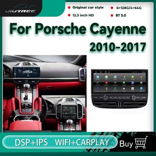 12.3 Inch Android 10 Car Radio For Porsche Cayenne 2010-2017 Car Multimedia DVD Player Stereo Receiver GPS Navigator Head Unit