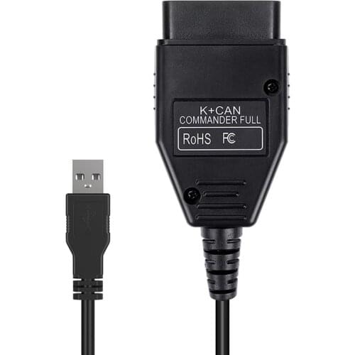 K+CAN Commander Full 1.4 Diagnostic Cables 25K80 + FT232RQ Chip Car OBD External Equipment For VAG EDC15x ME7x