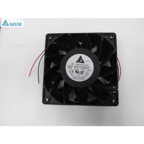 For delta fan blower FFC1248DE 1238 48V large air volume axial fan