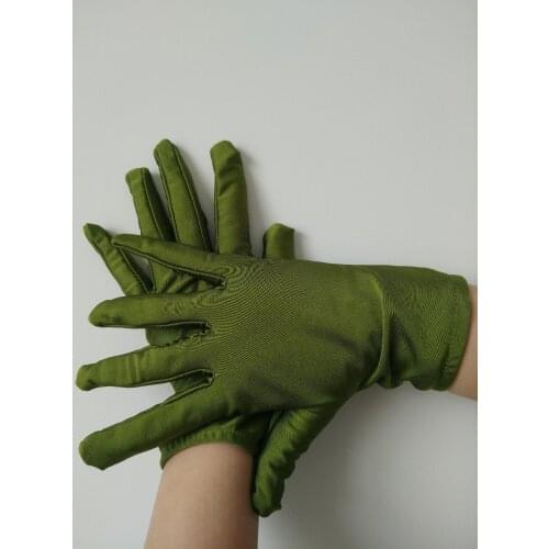 Adult women men Lycra Spandex Gloves High Elastic Gloves Driving Hand guards Dance Glove