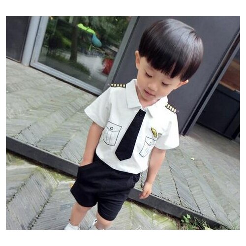 2016 Hot sale Halloween Costumes For Kids Navy Policeman Astronaut Pilot Party Cosplay Costume Fantasia Boy Christmas Costume