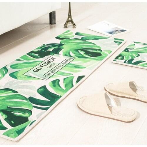 Nordic mats, floor mats, door-to-door pedals, home bedroom, long floor mats, toilets, bathrooms, non-slip absorbent pads