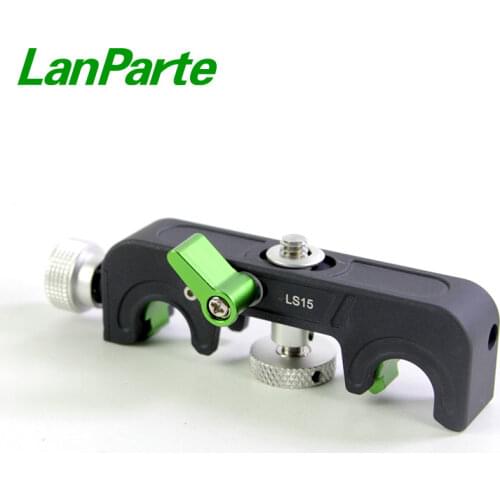 LanParte 15mm System Cine Lens Support for Camera Micro lens Quick Release Bracket with 1/4-20'' screw
