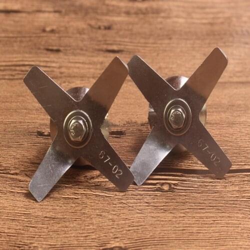 2pcs blenders blades for TWK TM-767 TM-800 JTC-767 JTC-800 ect all jtc blender 2 in 1 Stainless blade mixer spare parts