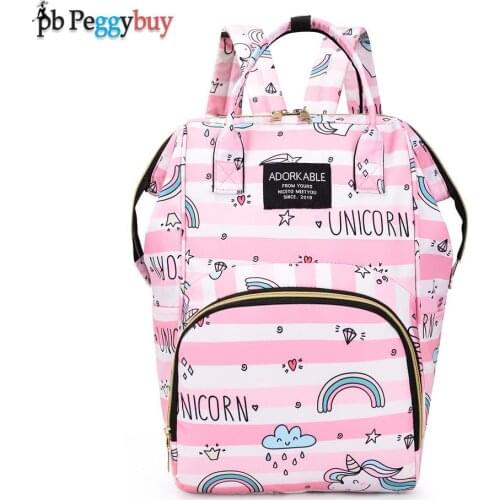 Portable Crib Nappy Backpack Baby Care Changing Diaper Backpack Stylish Folding Crib Mummy Maternity Nappy Bag