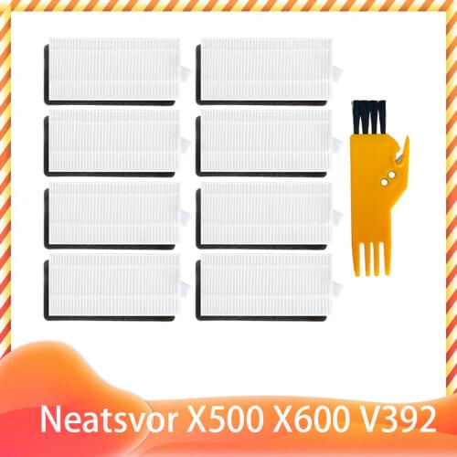 Washable Hepa Filter Replacement Kits for Neatsvor X500 X600 Tesvor X500 X500 Pro Robotic Vacuum Cleaner Spare Accessories