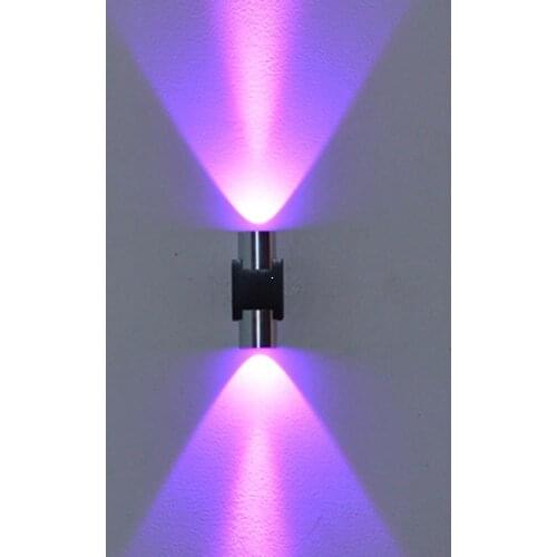 2W LED Wall light Modern Aluminum lighting fixture wall scones for bedroom living room indoor decoration wall lamps for bedroom