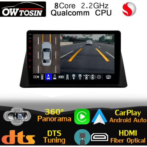 Qualcomm 8Core Android For Honda Accord Crosstour 8 CP CS 2007-2012 Car Radio GPS 4G LTE 360 Camera Optical HDMI Head Unit HIFI