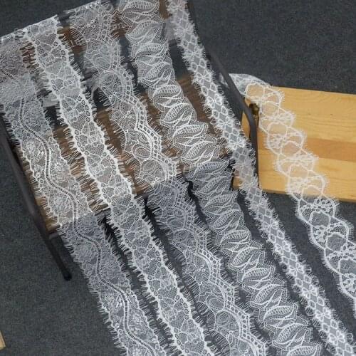 High-quality Export Exquisite Eyelash Lace Handmade DIY Apparel Underwear Collar Line Decorative Fabric RS3207