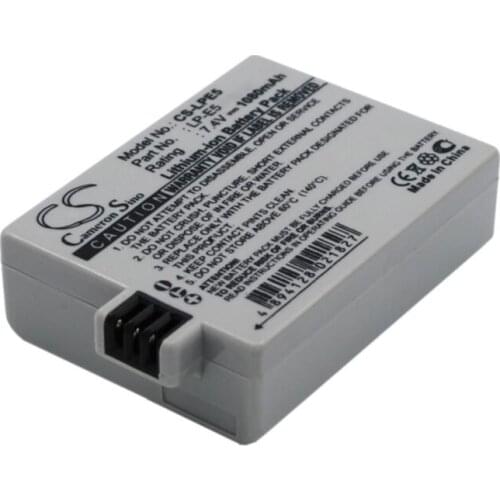 Cameron Sino 1080mAh battery for CANON EOS 1000D 450D 500D Kiss F Kiss X2 Kiss X3 Rebel T1i Rebel XS 18-55IS Kit Rebel Xsi