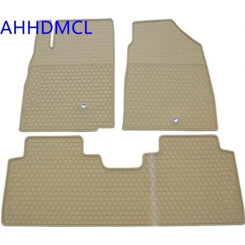Car Rubber Floor Mats Anti Slip Mat Carpet Feet Pads For Chevrolet Captiva 2006 2007 2008 2009 2010 2011 2012~Up Left Hand Drive
