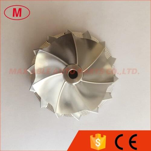 GT15-25 point milling 7+7 blades 46.00/58.00mm Performance Design aluminum 2618/milling /billet turbocharger compressor wheel
