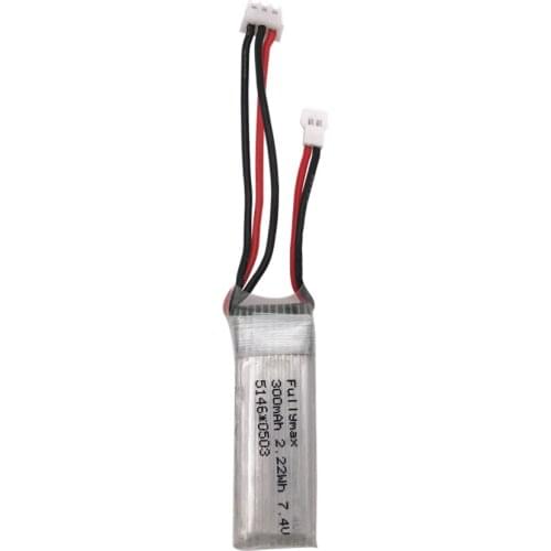 7.4V 300mAh 25C Lipo Battery for XK DHC-2 A600 A700 A800 A430 WLToys F959 RC Airplane RTF