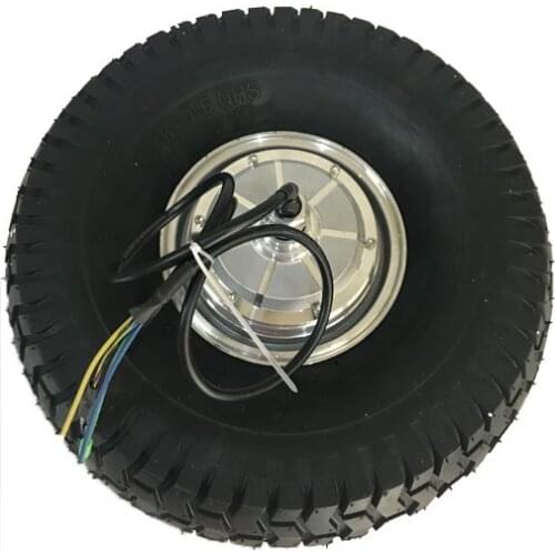 15inch 24V 250W low speed planetary gear hub motor
