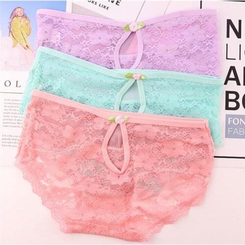 4PCS/Lot Children Cotton Underwear Young Girls Briefs Solid Low Waist Short Briefs Comfortable Ladies Panties TWY-H008-4p