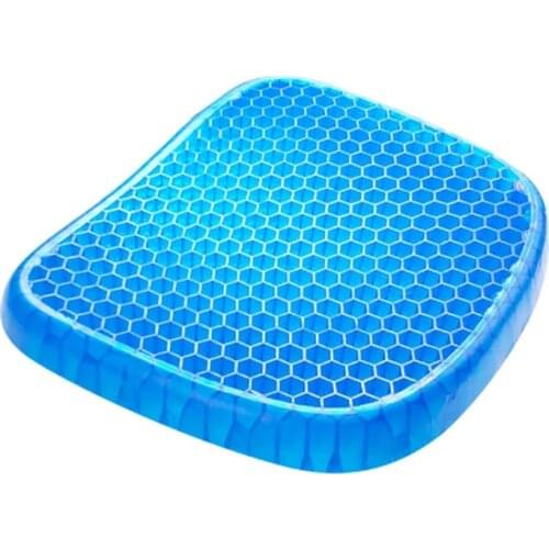 Egg cushion Silicone Gel Seat Cushion Living Room Bedroom Honeycomb Design Chair Cushion Family Protection Cushion dropshipping