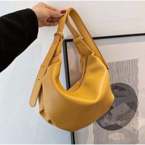 Female Casual Messenger Bag Sac A Main Crossbody Bags for Women Simple Shoulder Bags Vintage Leather Handbags Fashion Hobos Bag