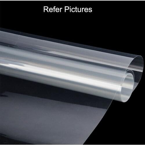 SUNICE 1.52x0.5m/60"x20" Clear Anti-fog Film Car Rearview Mirror Car Mist Film Protective Film Bathroom Mirror Glass Vinyl