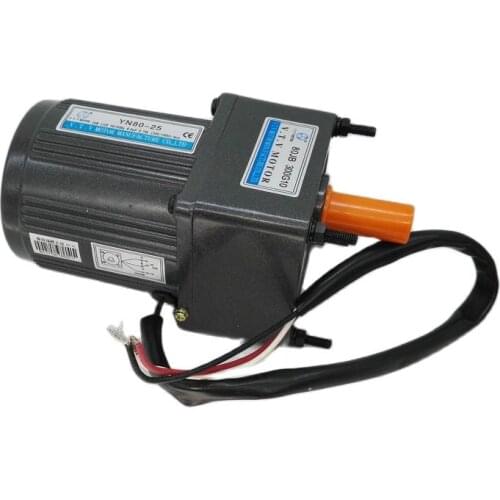 VTV AC gear reduction motor YN80-25/80JB300G10 25W 110v reversible electric motor with gearbox