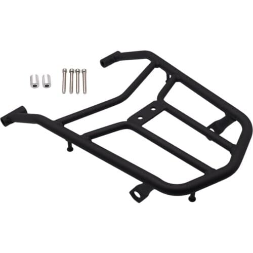 Rear Luggage Rack, Iron Motorcycle Rear Luggage Rack Fit for for Honda CRF250L CRF250M CRF250 RALLY 2012-2019, Black
