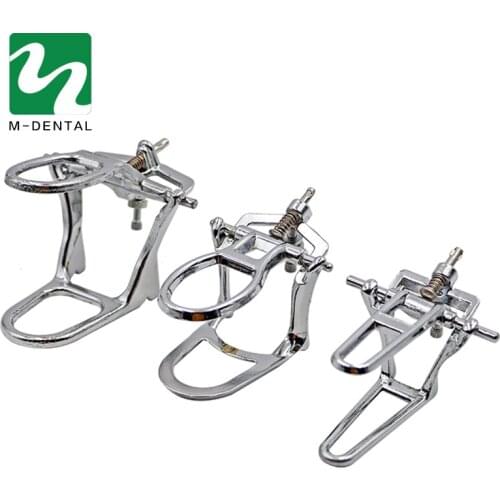 3pcs/set Dental Lab Articulator Chrome Plated Full High Arch Adjustable L/M/S Size for Choose Dental Lab
