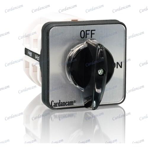 Cardancam Universal Switch TA10-63(LW26/LW39/LW38/CA10/C26)Rotary Switch Cam Swtich Ui660V Ith 63A OFF-ON 2P/3P/4P/5P/6P