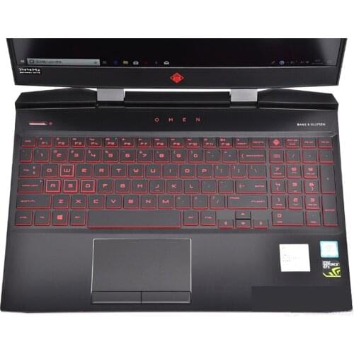 OVY Keyboard Covers for HP OMEN 15-DC dc0020nr 15-dc0030nr 15-dc0051nr clear laptop keyboards protector cover TPU washable New