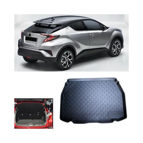 Car Interior Rear Boot Pad Cargo Trunk Mat Pad For Toyota C-HR 2016 - 2019