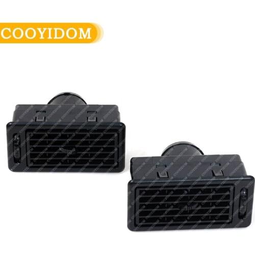 2PCS Heat AC Air Exhaust Vent Dash Ventilation Outlet Conversion Kit Air Vent For Camper RV Motorhome Auto car-styling