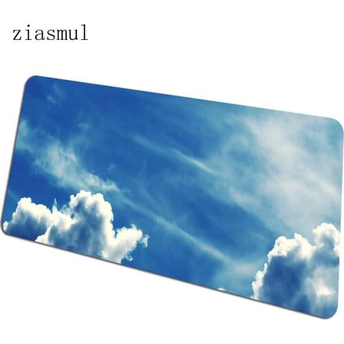 Sky Earth mouse pad 900x400 mats Cloud Computer mouse mat gaming accessories Sunbeam mousepad keyboard games gamer
