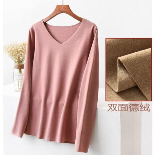 Fashion Women Thermal Underwears Tops sexy Slim Winter Warm Long Johns Ladies Anti-bacterial inner tops