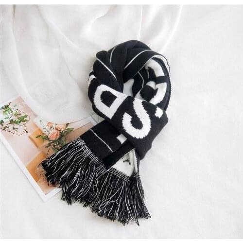 Child&adult Monochrome black and white scarf School Scarf Tie Cosplay Kids Women Men Halloween New Year Gift Hot Sale D176