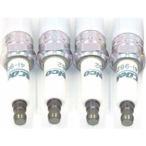 4Pcs Set Car Spark Plug Ignition Plugs Platinum 41-962 19299585 Fits For Chevrolet Buick GMC Cadillac Hummer Isuzu Mazda Pontiac