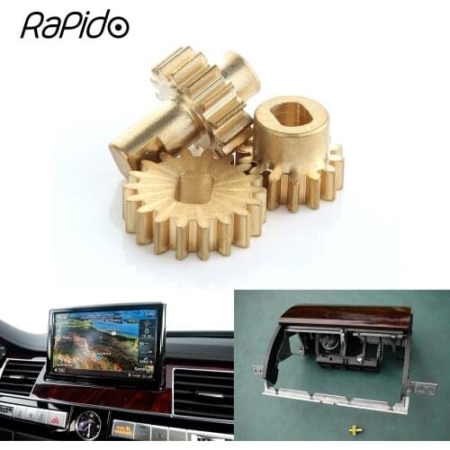3 Pcs Replacement Gears Connector MMI Screen Repair Kit for Audi A8 S8 Mechanism 4E0857273D