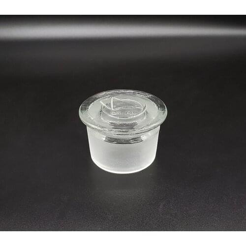 Glass stopper,Glass hollow plug,Joint 65/33,Grinding flat plug,Hollow plunger