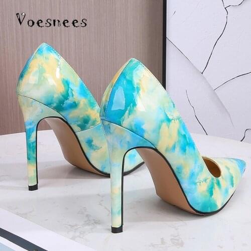 Brand women shoes Spring Autumn heels pumps Leopard Print ladies shoes Stripper 2020 Big Size Pumps shoes high heels sexy Female