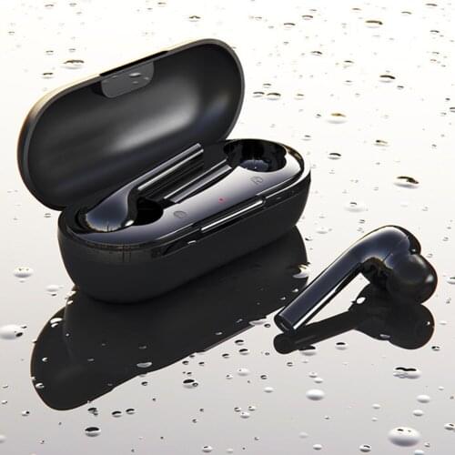 T16 Bluetooth 5.0 Earphones Touch Control Wireless Headphone TWS Stereo Sports Waterproof Earbuds Headset with Charging Box Mic