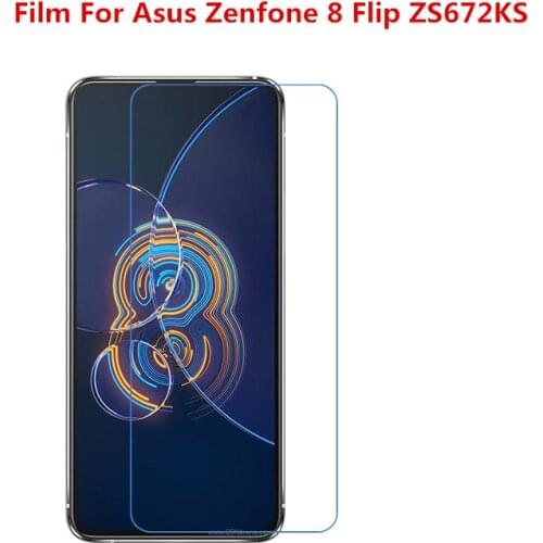 1/2/5/10 Pcs Ultra Thin Clear HD LCD Screen Protector Film With Cleaning Cloth Film For Asus Zenfone 8 Flip ZS672KS