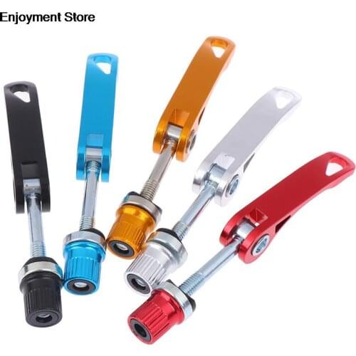 1PC Bicycle Quick Release Aluminium Alloy Bike Seat Post Clamp Seatpost Mountain Bike Seat Tube Clamp Bicycle Accessories