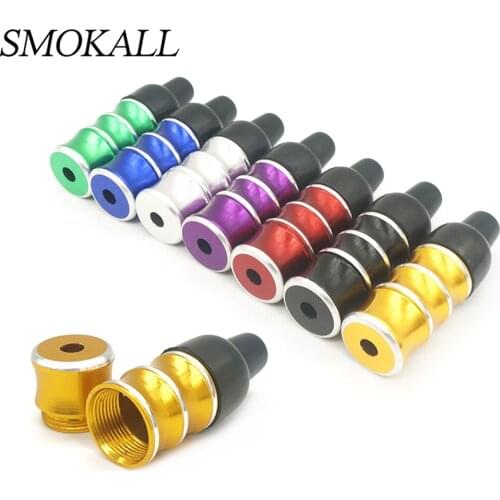 2Pcs Pacifier Shape Pipe Metal Tube Herb Tobacco Cigarette Accessories Smoke Pipas Fumar Smoking Tool Grinder Pipa For Man