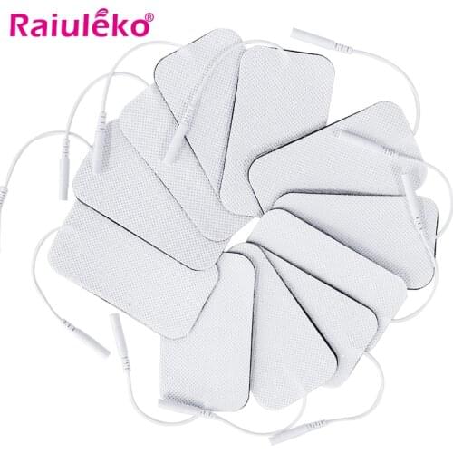 5x9cm Electrode Gel Pads 20pcs/50pcs Electrode Pads for Tens Machine Muscle Stimulator Self Adhesive Reusable Electrode Massage