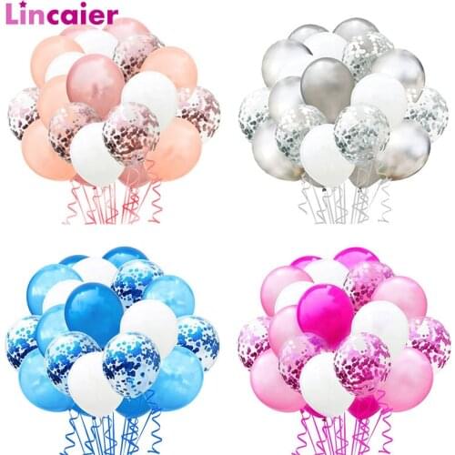 20pcs Mixed Balloon Wedding Decoration Baby Shower Its a Girl Boy Babyshower Bachelorette Hen Party DIY Table Christening
